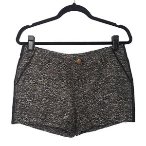 FAITH CONNEXION Virgin Wool Lamb Leather Shorts 40